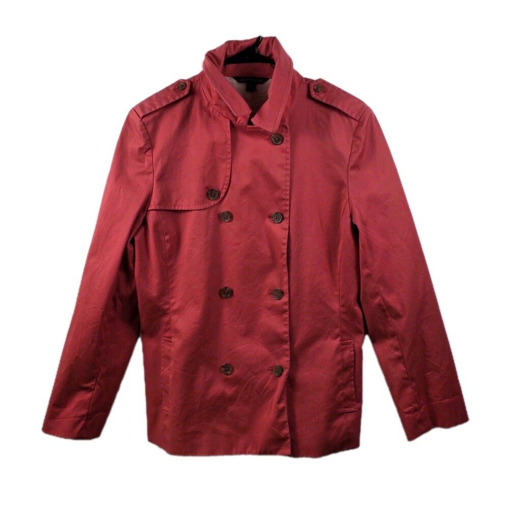 Brooks Brothers Blazer Women 8 Red Corduroy Fitted Traditional 3 Pocket Academic